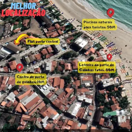 Flat em Porto de Galinhas com Piscina Exclusiva-2